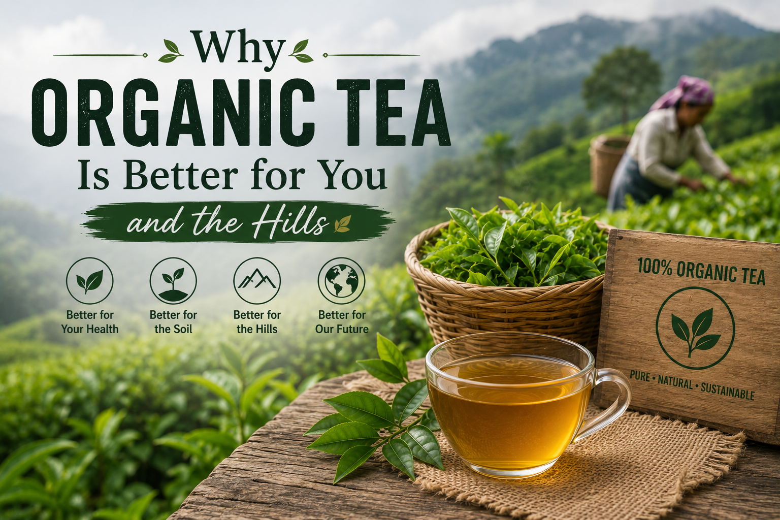 Why Organic Tea Is Better for You and the Hills