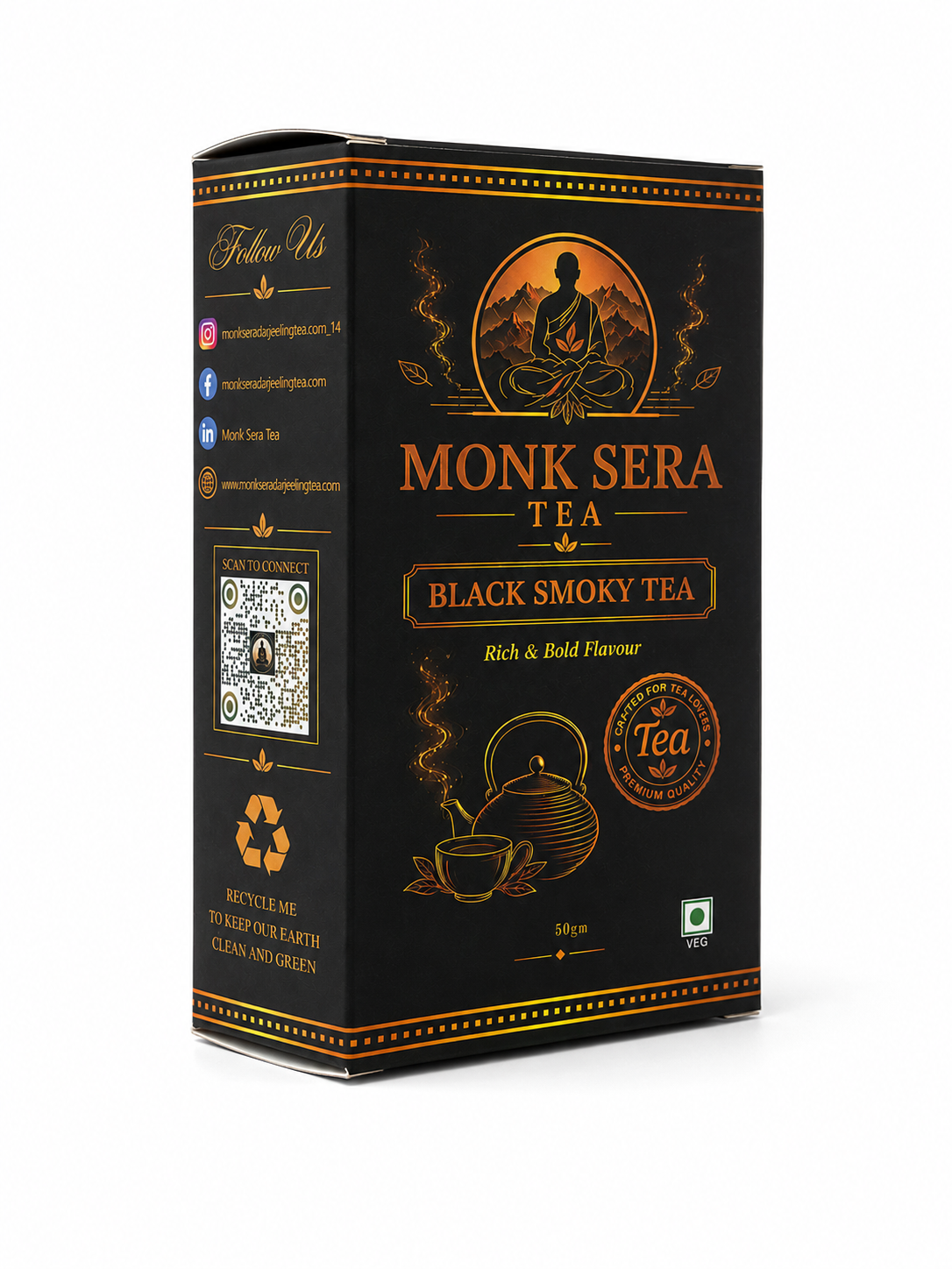 Darjeeling Tea (Sitong)  Rare Hand Rolled  Smoky Black Tea — view 2