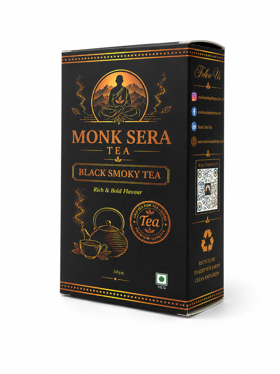 Darjeeling Tea (Sitong)  Rare Hand Rolled  Smoky Black Tea — view 6